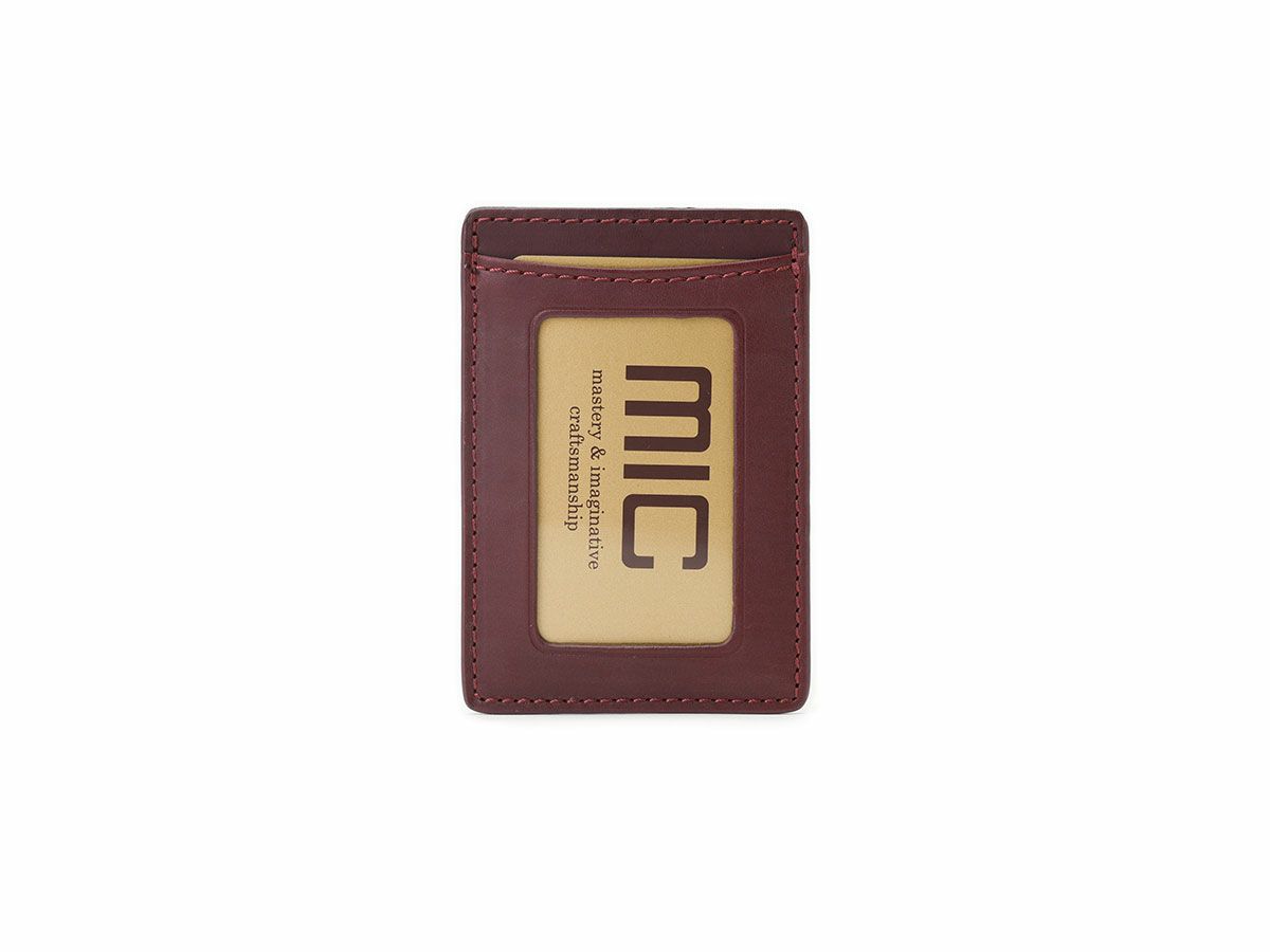 ブライドルレザー　単パス入れ