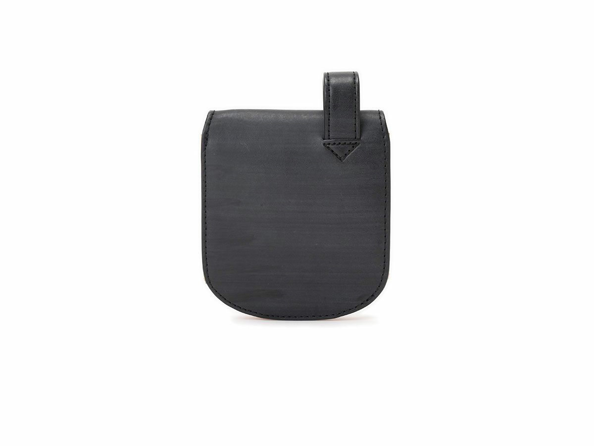 ブライドルレザー　ヒップポケット革財布（小銭入れ付き）