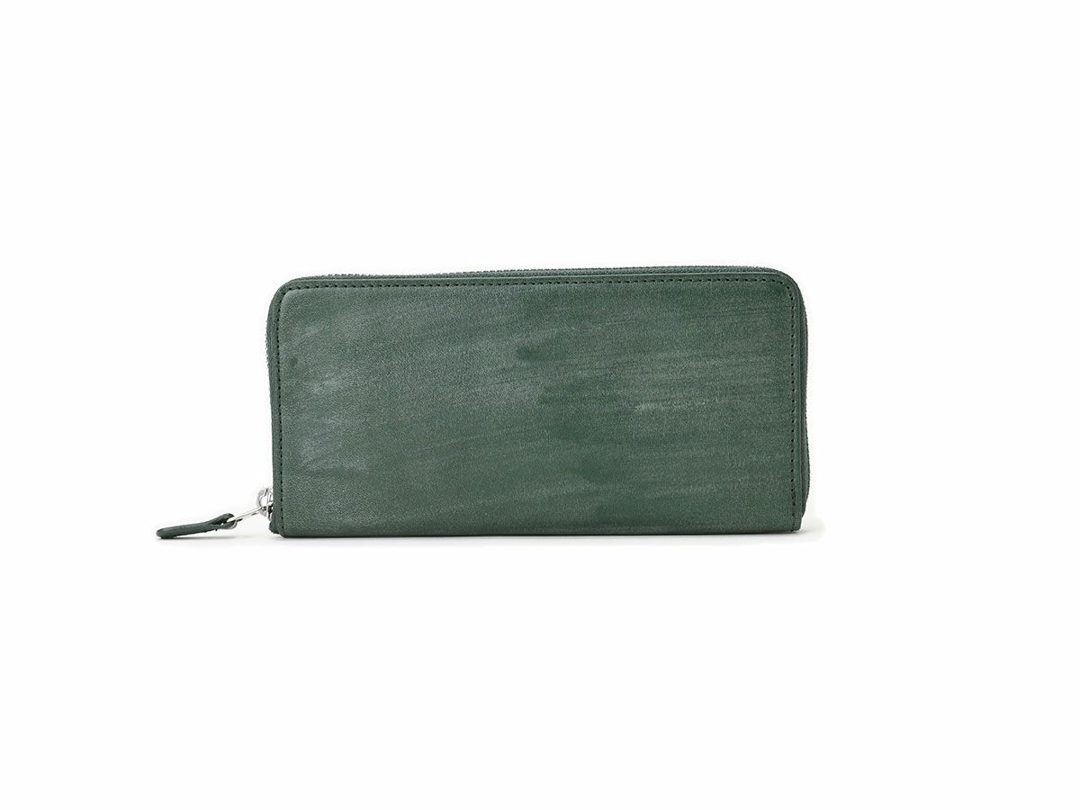 ブライドルレザー　ラウンドファスナー長財布