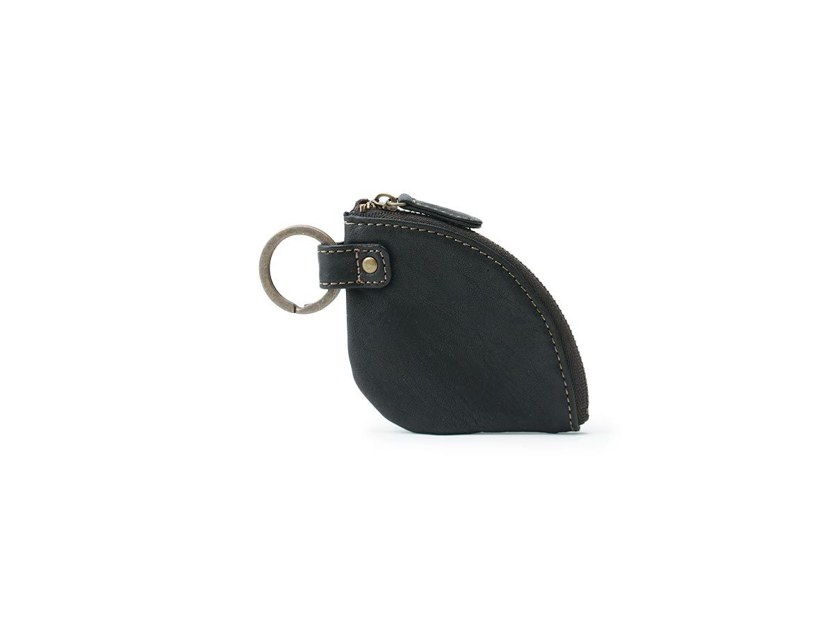 コルレオーネ　ファスナー小銭入れ　ブラック